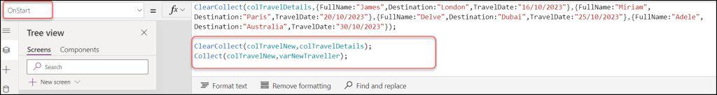 Add a New Row in Power Apps Gallery