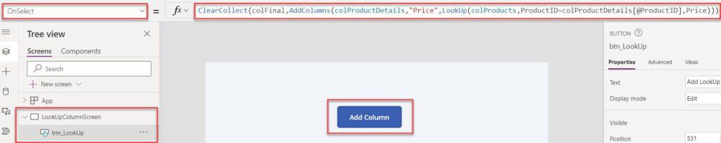 Add column from another Power Apps collection Add column from another Power Apps collection