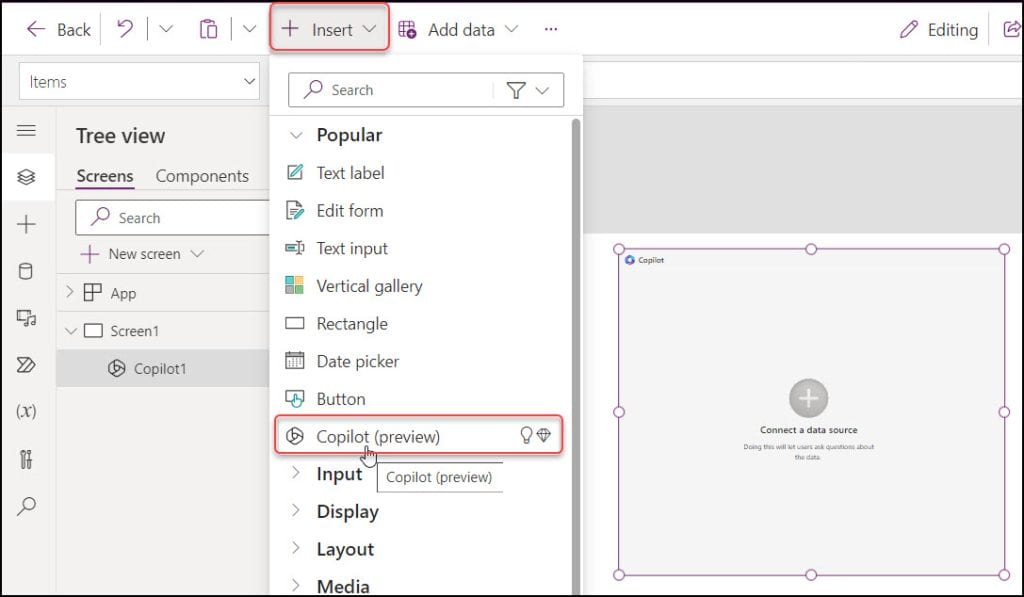Add Copilot Control to Power Apps Canvas app Add Copilot Control to Power Apps Canvas app
