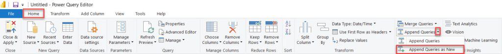 append columns power bi append columns power bi