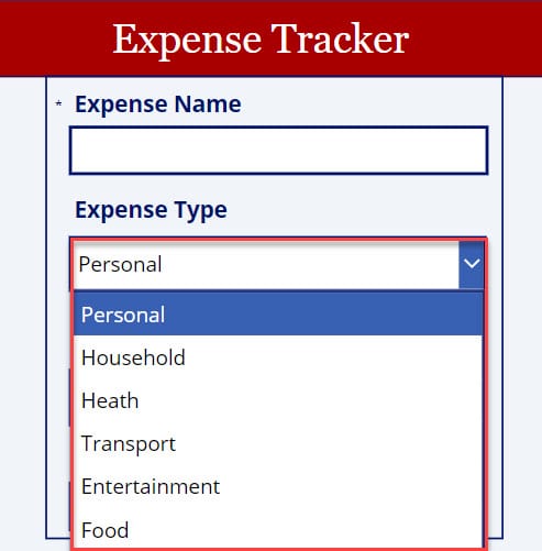 Change Dropdown to Radio button in Power Apps