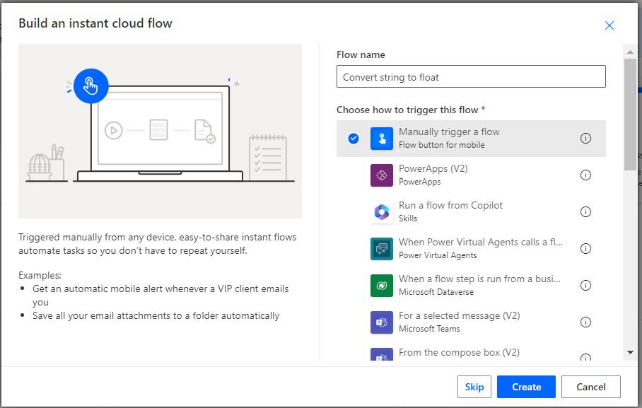 convert string to float Microsoft power automate 1 convert string to float power automate