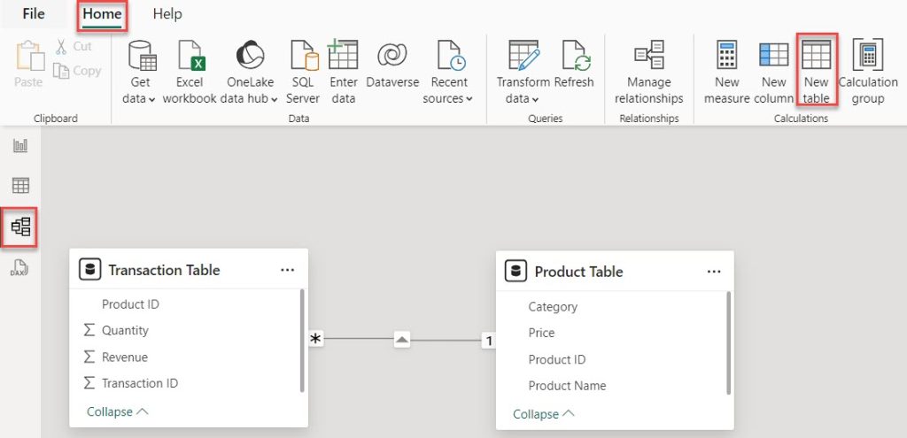 Create a New Table From the Existing Two Tables in Power BI Create a New Table From the Existing Two Tables in Power BI