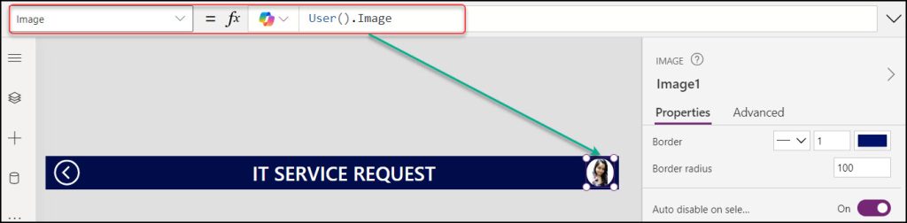 create and reuse power apps banner