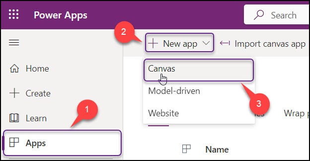 Create Power Apps Canvas App powerapps form design samples