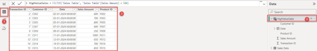 Create table from another table with conditions in Power BI Create table from another table with conditions in Power BI