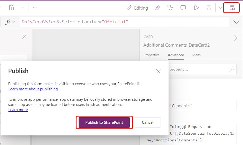 customize sharepoint list forms with power apps 2 customize sharepoint list forms with power apps