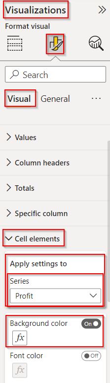 Example of Power BI conditional formatting negative percentage Example of Power BI conditional formatting negative percentage