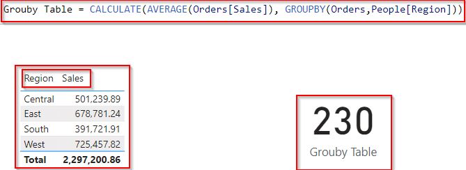 Example of Power BI group by column from another table Example of Power BI group by column from another table