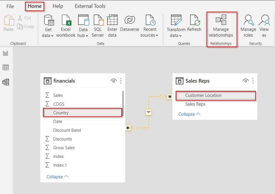 Example of Power BI Row level Security based on username Example of Power BI Row-level Security based on username