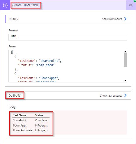 Example to Create an HTML Table from an Array of objects Example to Create an HTML Table from an Array of objects