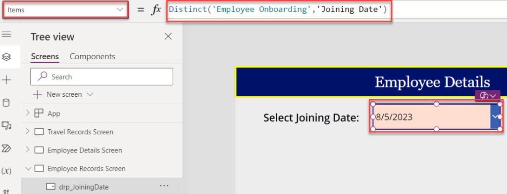 Filter a Power Apps Data Table with Dropdown Filter a Power Apps Data Table with Dropdown