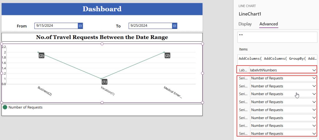 filter powerapps line chart by date range filter powerapps line chart by date range