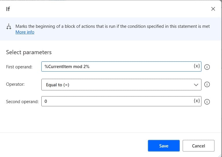 For each action in MS Power Automate Desktop For each action in MS Power Automate Desktop