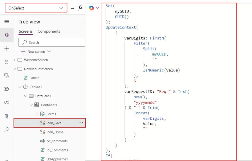 generate id power apps generate id power apps