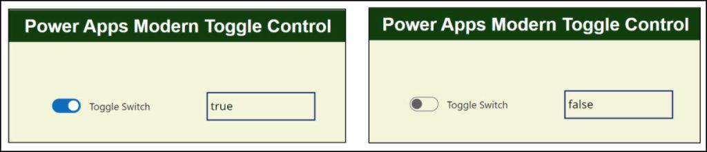 Get Modern Toggle Value in Power Apps