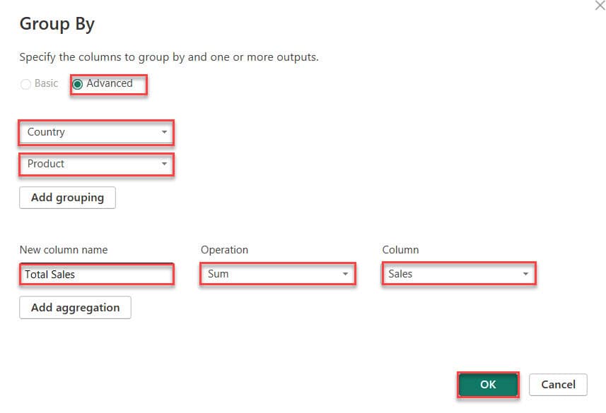 group by multiple columns in power bi group by multiple columns in power bi