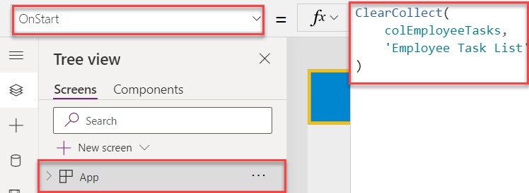 group collection items in a power apps gallery