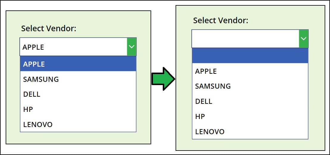 How to Add a Blank Value to a Dropdown List in Power Apps