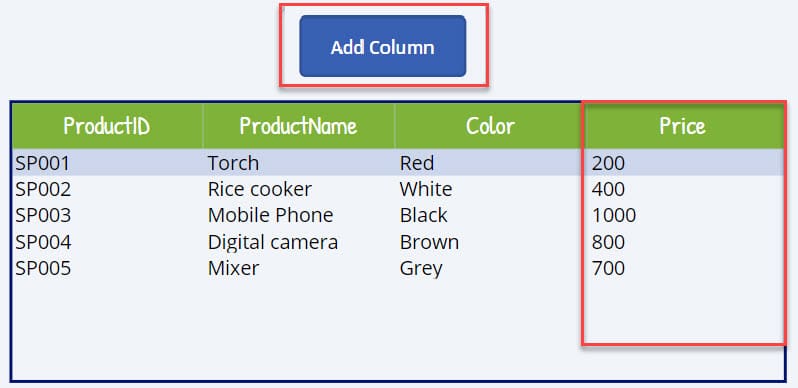 How to add column from another Power Apps collection How to add column from another Power Apps collection