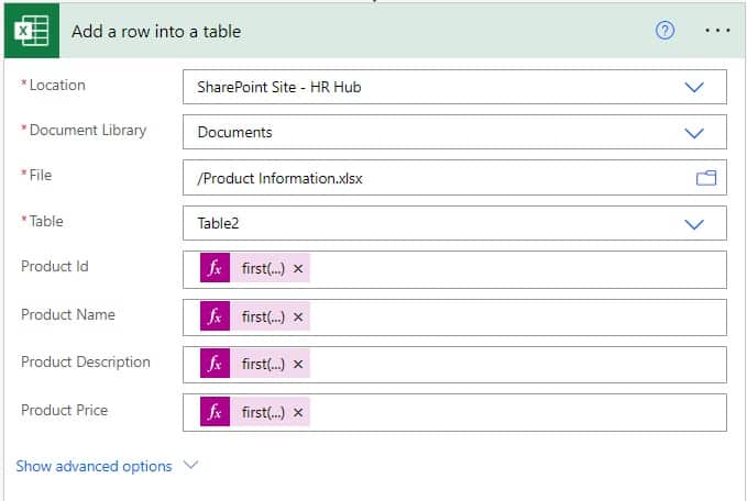 How to add row to excel from email using Microsoft flow How to add row to excel from email using Microsoft flow