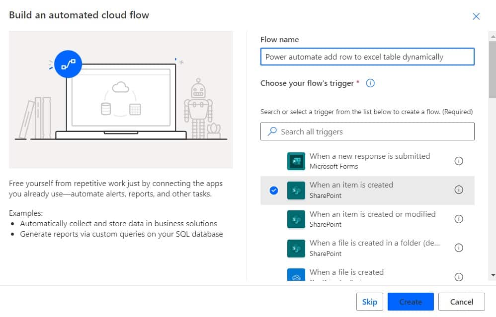 How to add row to excel table dynamically using Microsoft Power Automate How to add row to excel table dynamically using Microsoft Power Automate