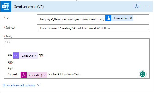 How to create a SharePoint list and columns of multiple data type from an excel using flow How to create a SharePoint list and columns of multiple data type from an excel using flow