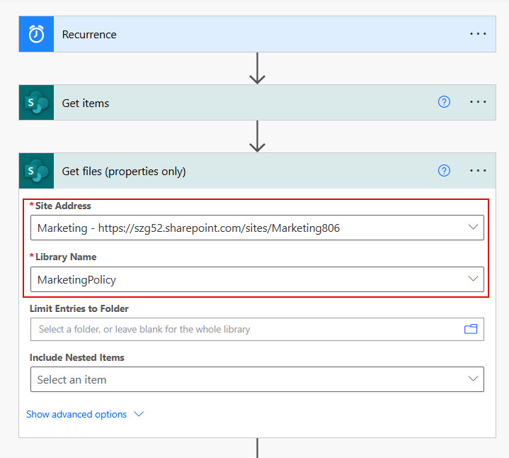 how to get folder path of sharepoint in powerautomate how to get folder path of sharepoint in powerautomate