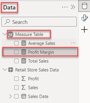 How to move measures from one table to another table in Power BI