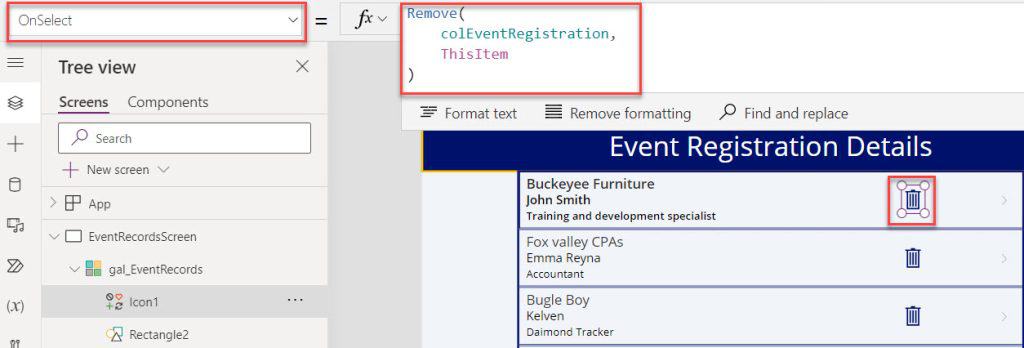How to remove the power apps collection item How to remove the power apps collection item