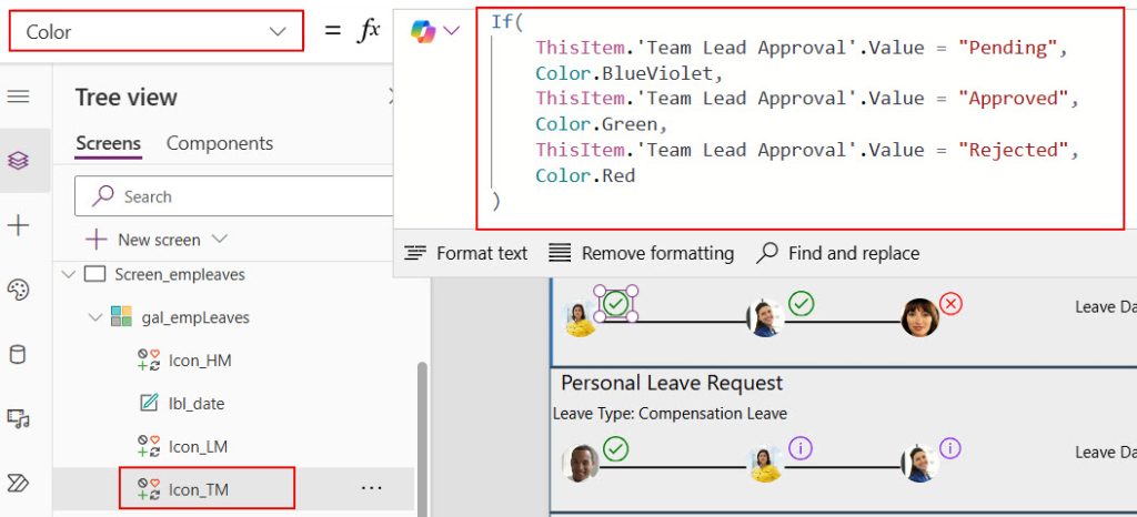 how to show approval status in powerapps how to show approval status in powerapps