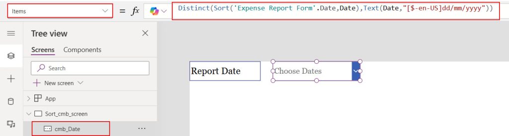 how to sort power apps combo box date values from sharepoint list how to sort power apps combo box date values from sharepoint list