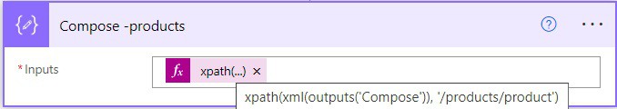 Loop through XML data insert into excel using MS flow Loop through XML data insert into excel using MS flow