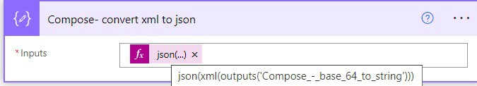 Microsoft power automate convert xml to json Microsoft power automate convert xml to json