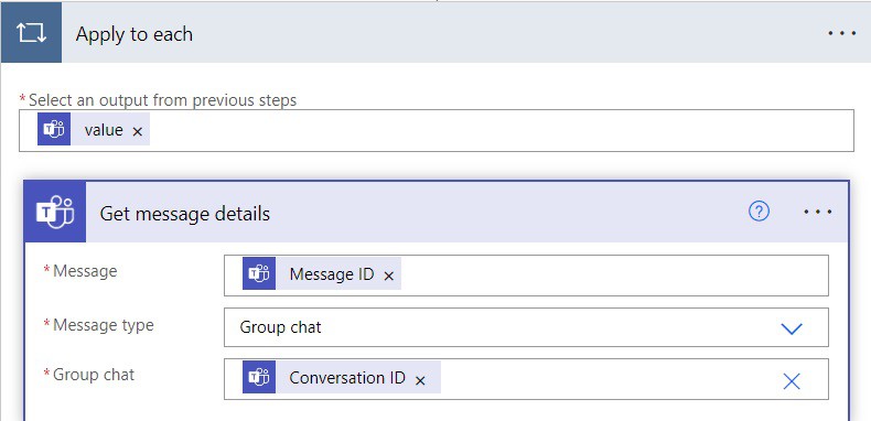 Microsoft power automate get teams message content Microsoft power automate get teams message content