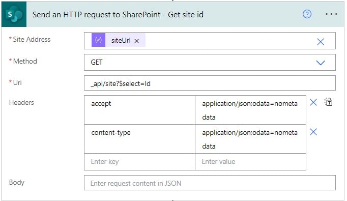 MS flow create SharePoint Online Group connected team sites from MS flow create SharePoint Online Group connected team sites from