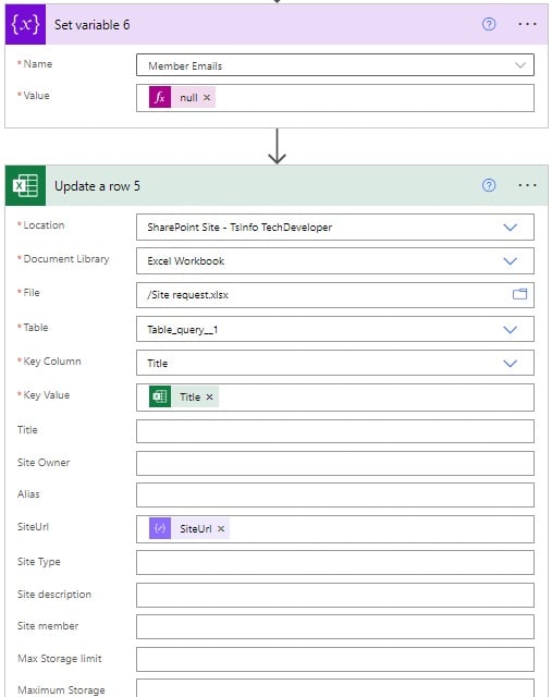 MS Power automate create SharePoint Non Group connected team site from Create Multiple Sites in SharePoint Online using Power Automate from Excel