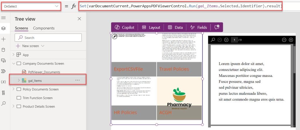 pdf viewer power apps