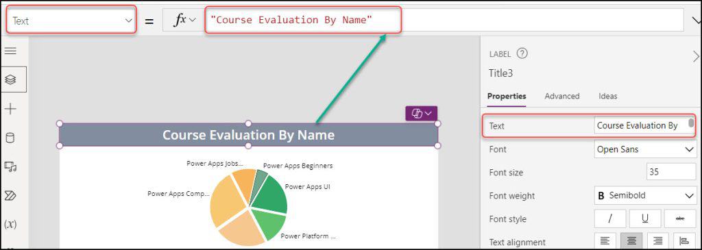 pie chart in powerapps pie chart in powerapps