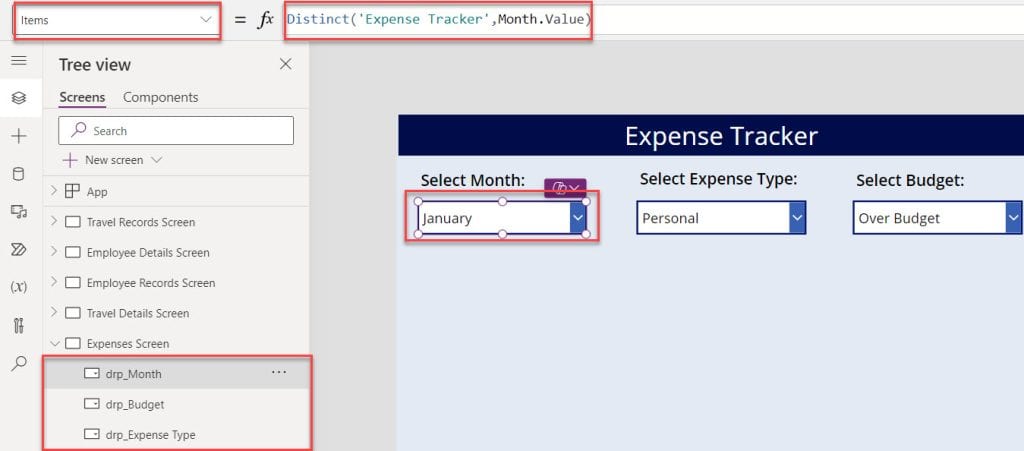 Power Apps Filter Data Table using Multiple Dropdowns Power Apps Filter Data Table using Multiple Dropdowns