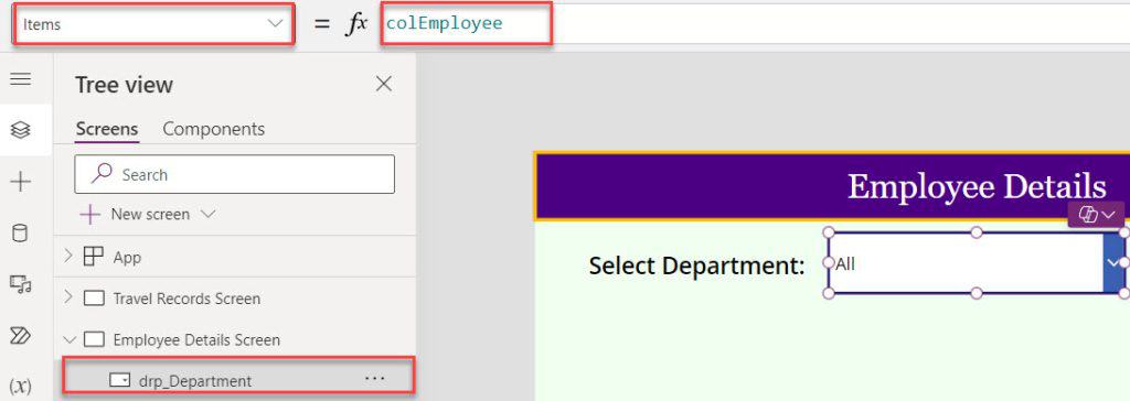 Power Apps Filter Data Table with Dropdown Power Apps Filter Data Table with Dropdown