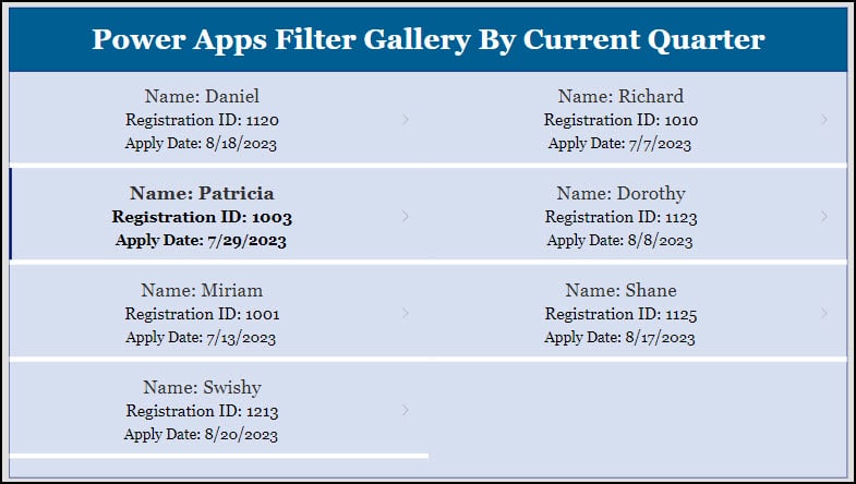 Power Apps Filter Gallery By Current Quarter Power Apps Filter Gallery By Current Quarter