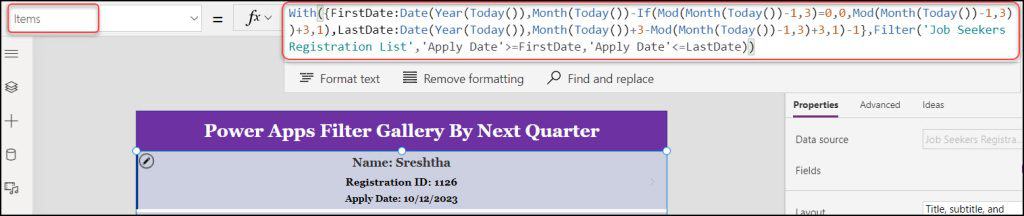 Power Apps Gallery Filter By Next Quarter Power Apps Gallery Filter By Next Quarter