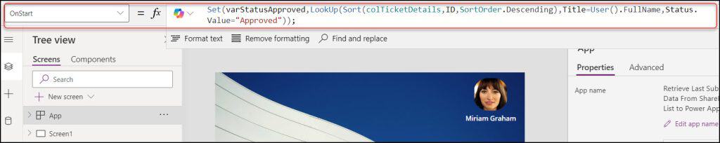 Power Apps LookUp last entry submitted by User Power Apps LookUp last entry submitted by User