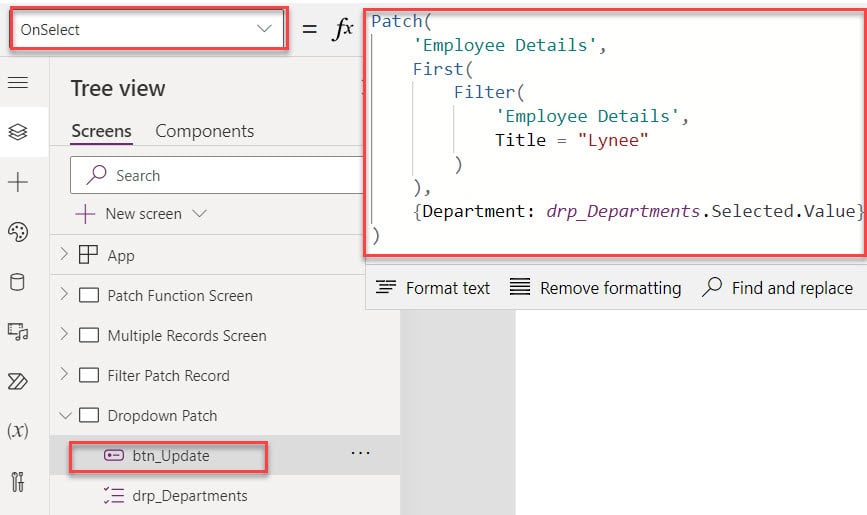 power apps patch dropdown value power apps patch dropdown value