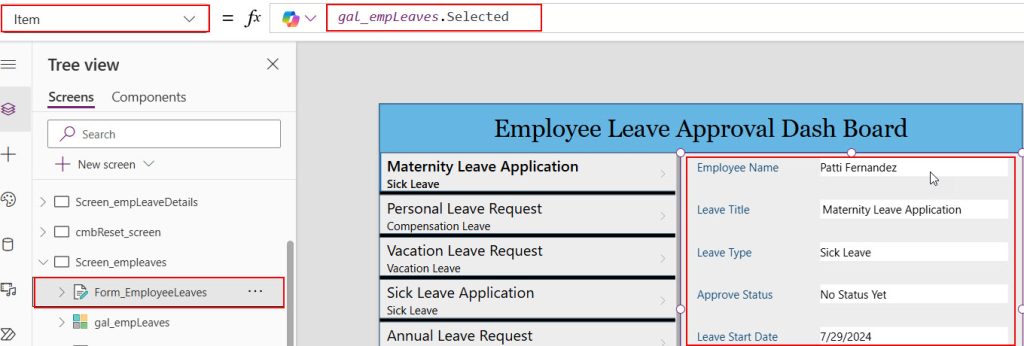 power apps send email to selected person