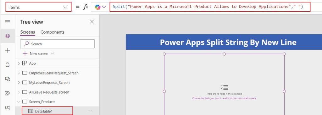 power apps split string by a new line power apps split string by a new line