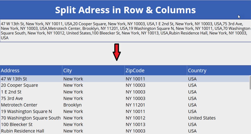 power apps split string into rows power apps split string into rows