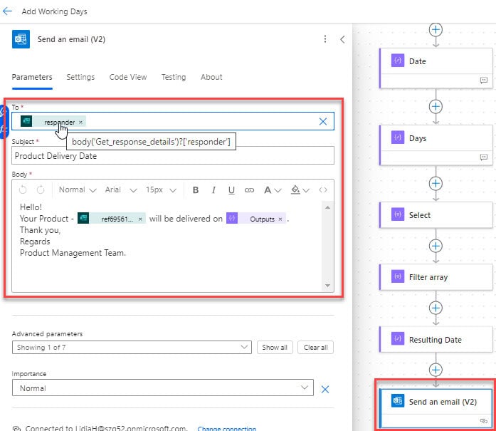 Power Automate add bussiness days to date Power Automate add bussiness days to date