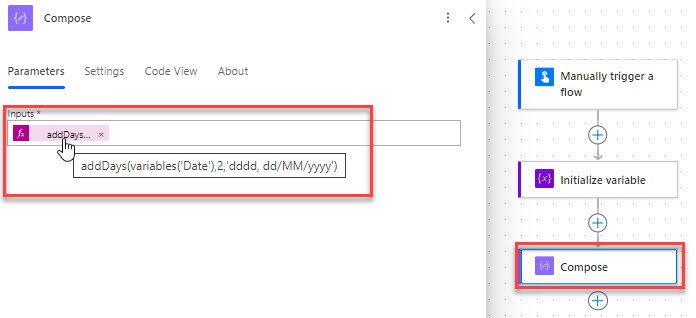 Power Automate add days to date format Power Automate add days to date format